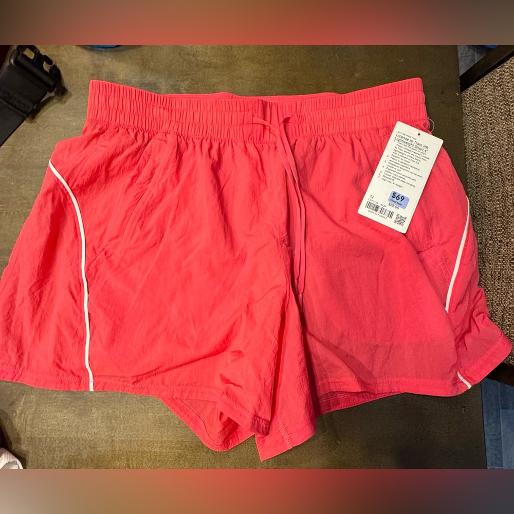 lululemon athletica Pink Athletic Shorts